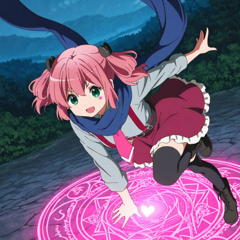 Shichimiya satone,  Chuunibyou demo koi ga shitai!,  pink hair by A1tan on Tensor.Art