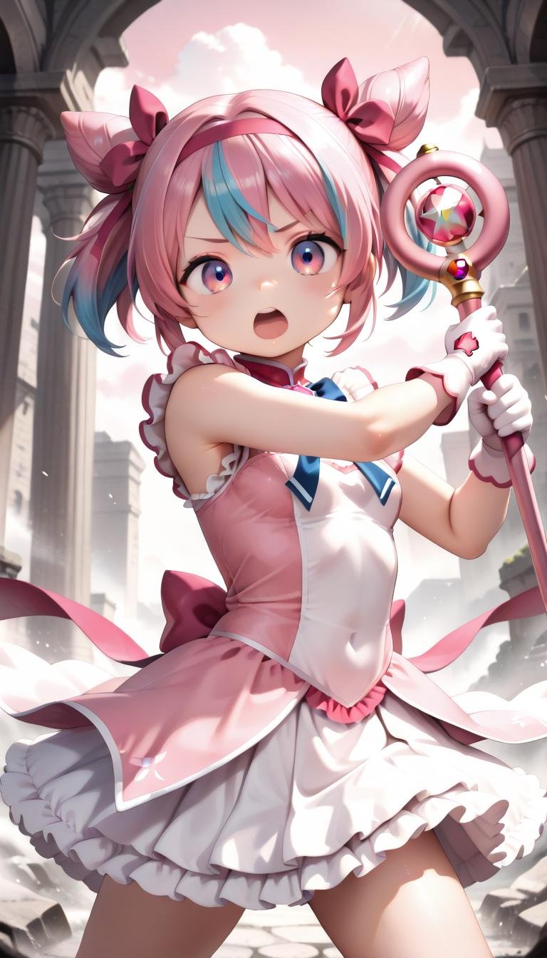 1girl,  early teen,  magical girl by fearvel on Tensor.Art