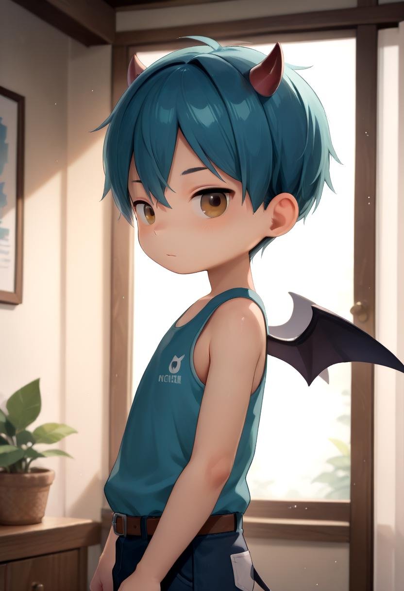 1boy,  type_i,  aku by fearvel on Tensor.Art
