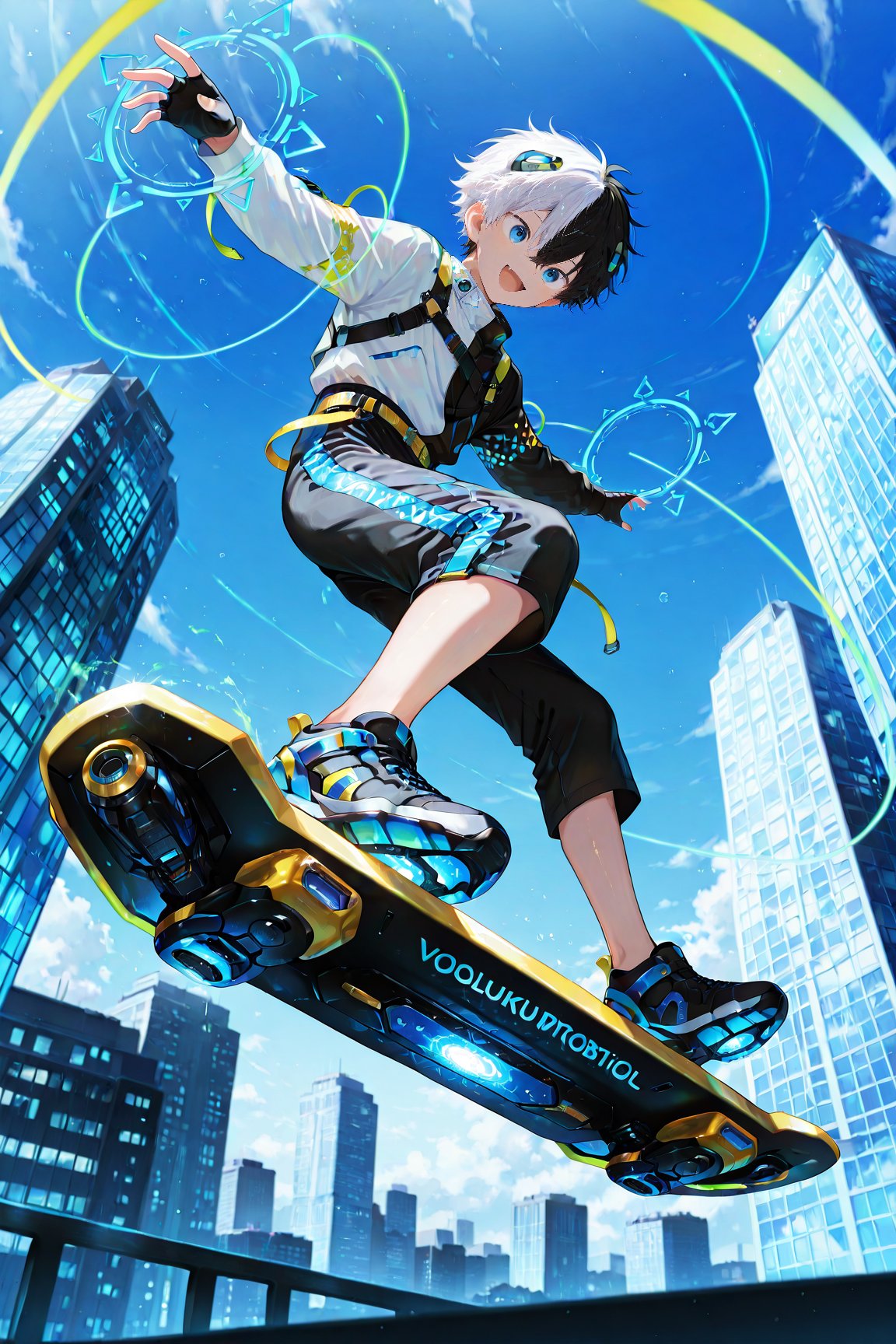 foreshortening,  dynamic view,  dynamic pose by Shiron_AI on Tensor.Art