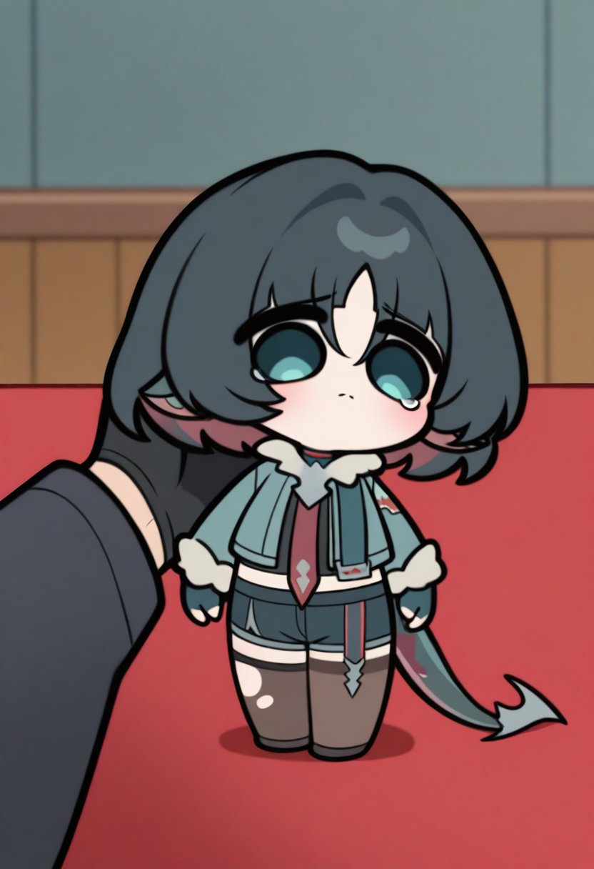 chibi,  1girl,  solo by AndroidXL on Tensor.Art