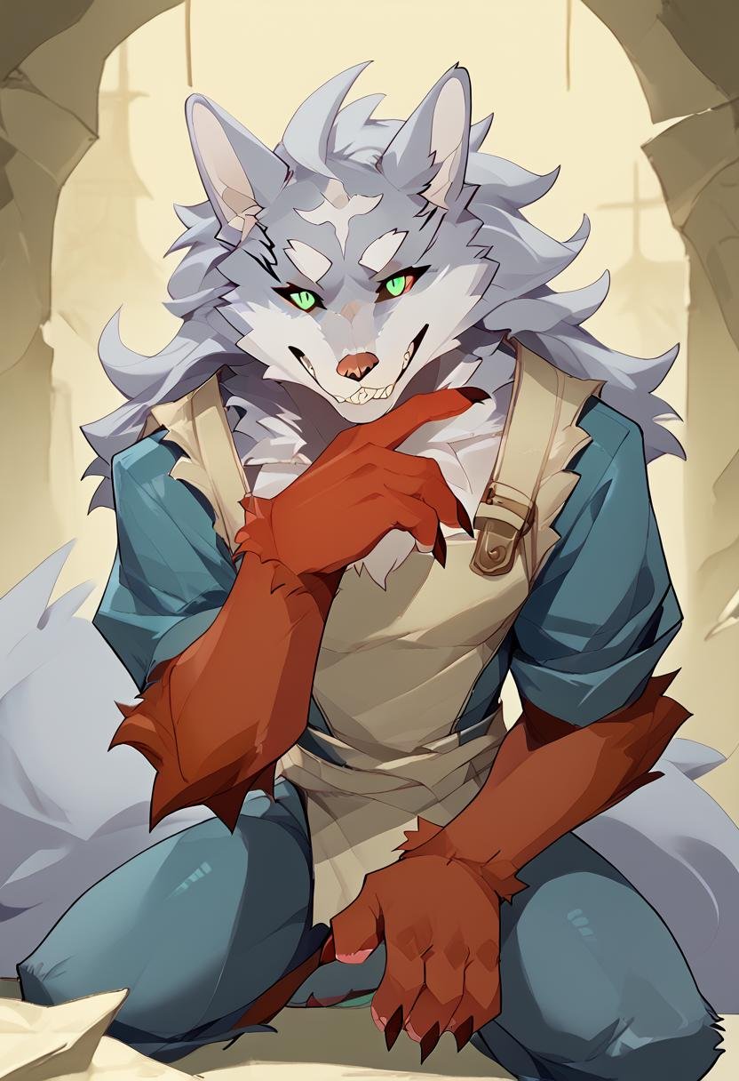 by viosgit,  fel_ciawwmas,  furry by Not_So_Saint_Dog on Tensor.Art