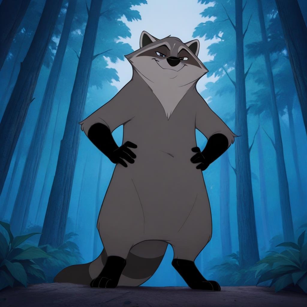 Meeko,  1boy,  solo by GallantScythe on Tensor.Art