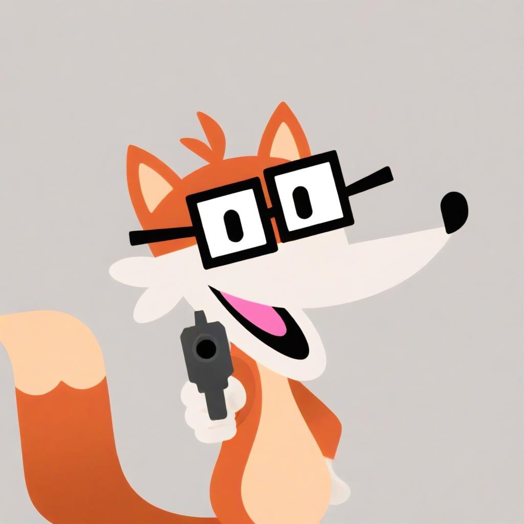 Ffox,  glasses,  solo by GallantScythe on Tensor.Art