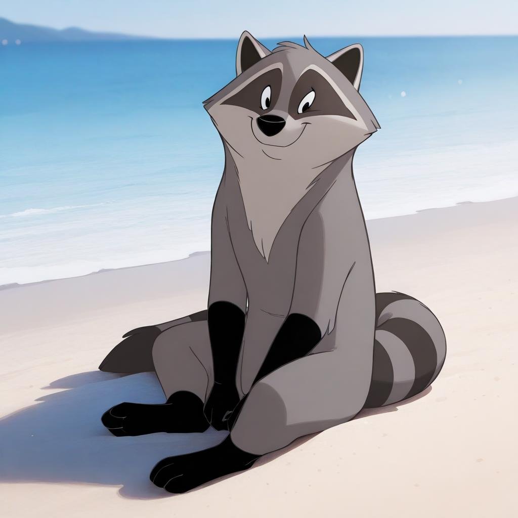 Meeko,  1boy,  solo by GallantScythe on Tensor.Art