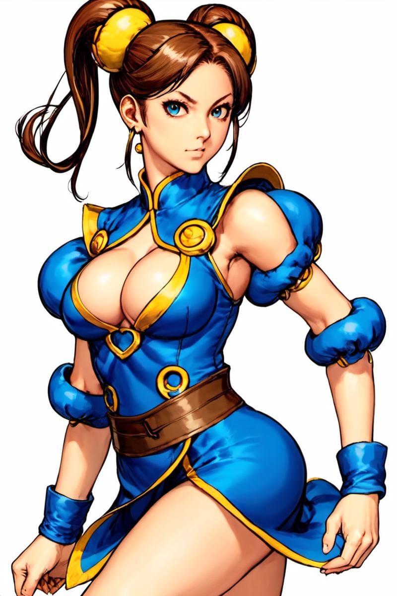 Chun Li,  anime style,  Capcom Art by Collapsed_Dreams on Tensor.Art