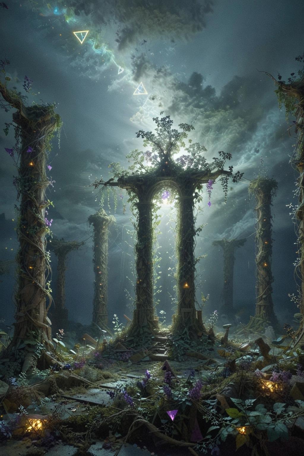 detailed,  bioscape,  biomagical by billem on Tensor.Art