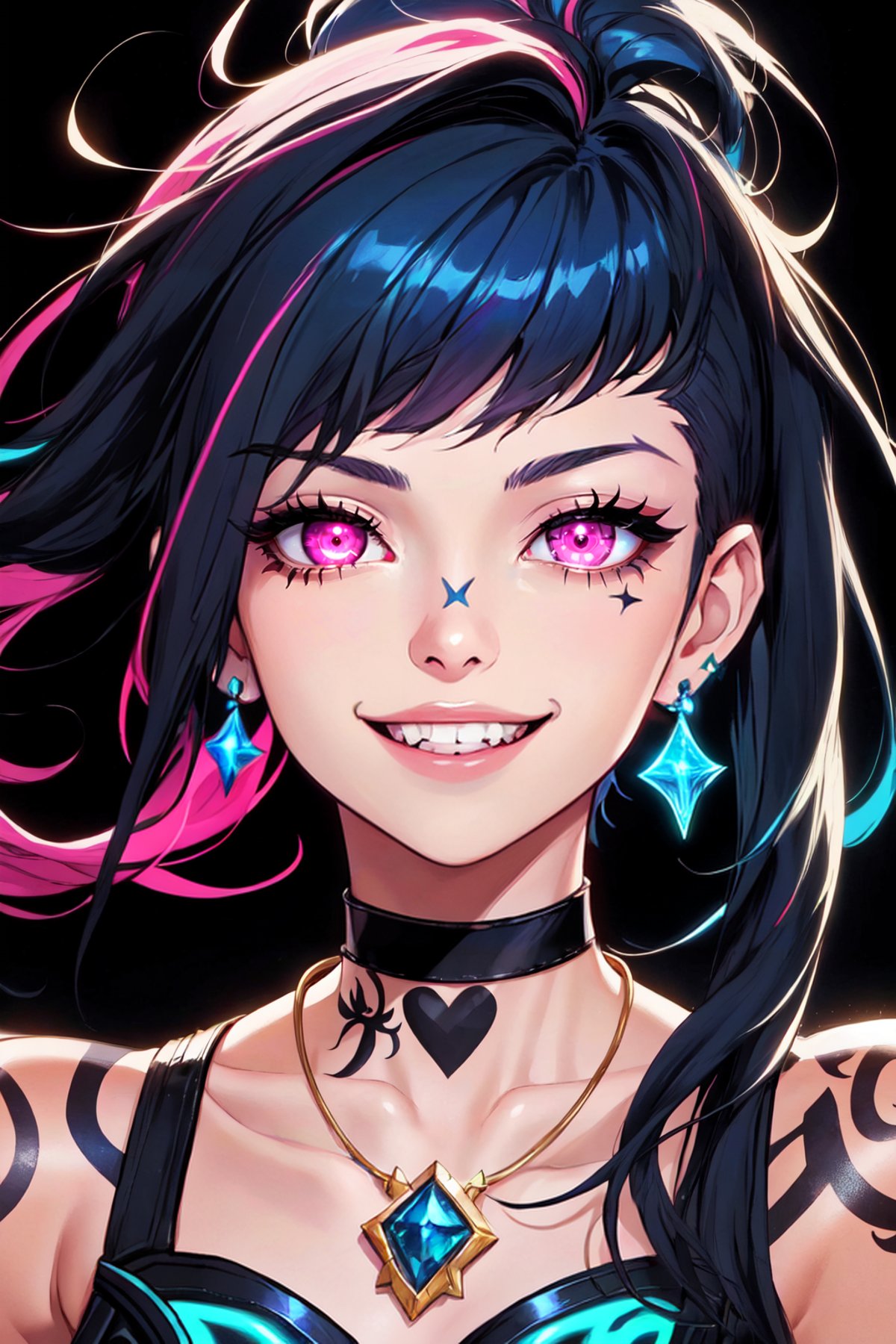 1girl,  asymmetrical bangs,  bangs by Collapsed_Dreams on Tensor.Art