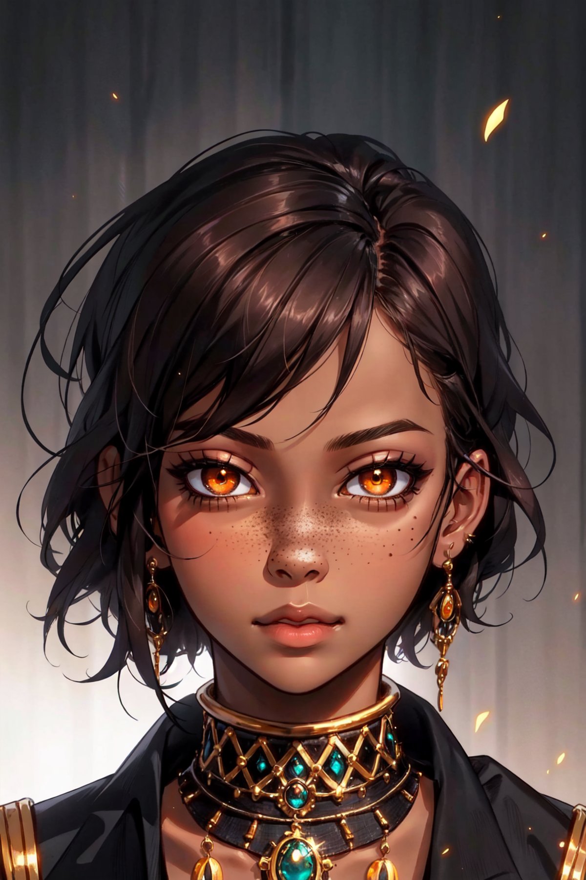 Psychogenic Dream Style,  1girl,  brown eyes by Collapsed_Dreams on Tensor.Art