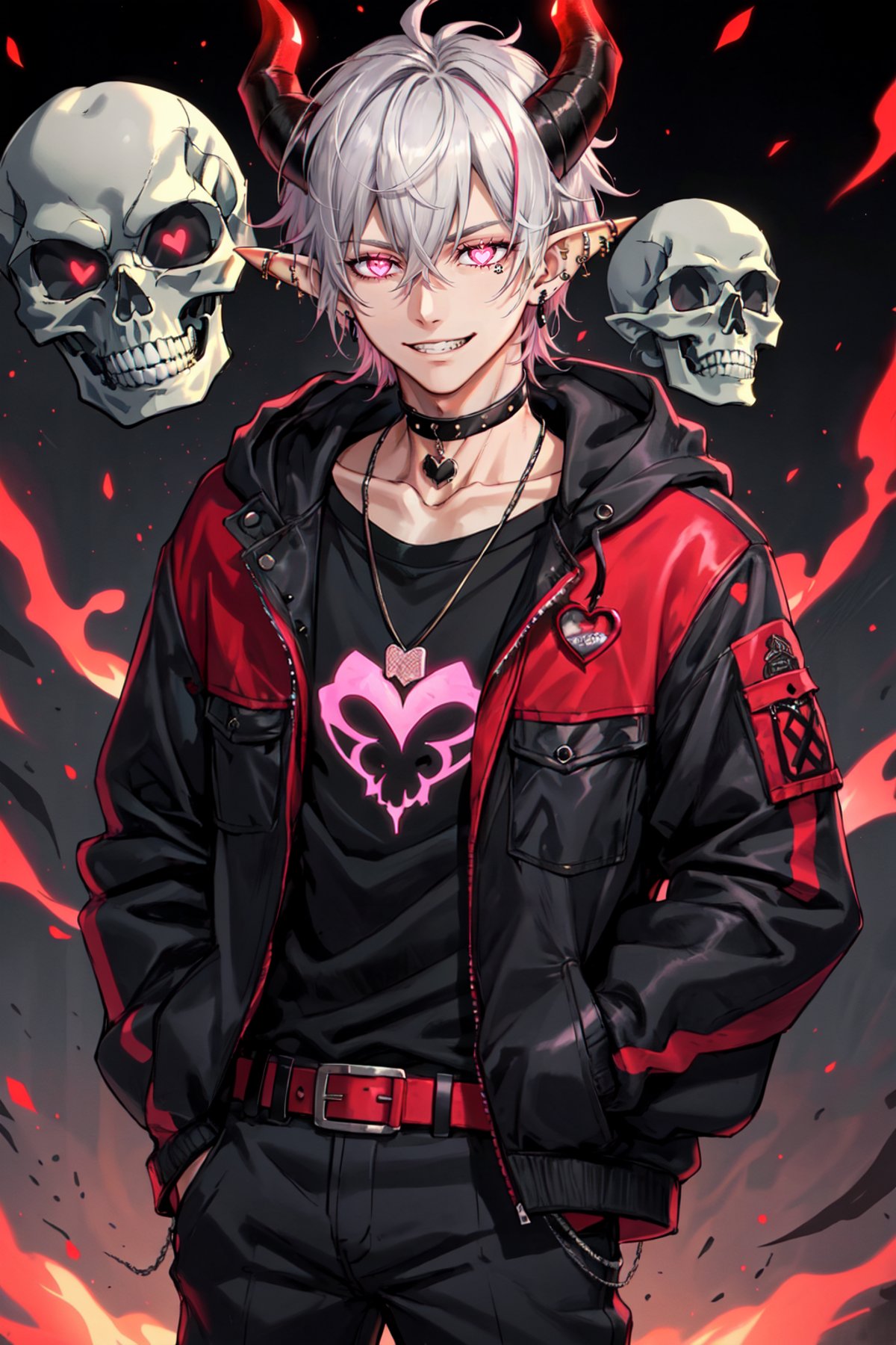 Psychogenic Dream Style,  1boy,  belt by Collapsed_Dreams on Tensor.Art
