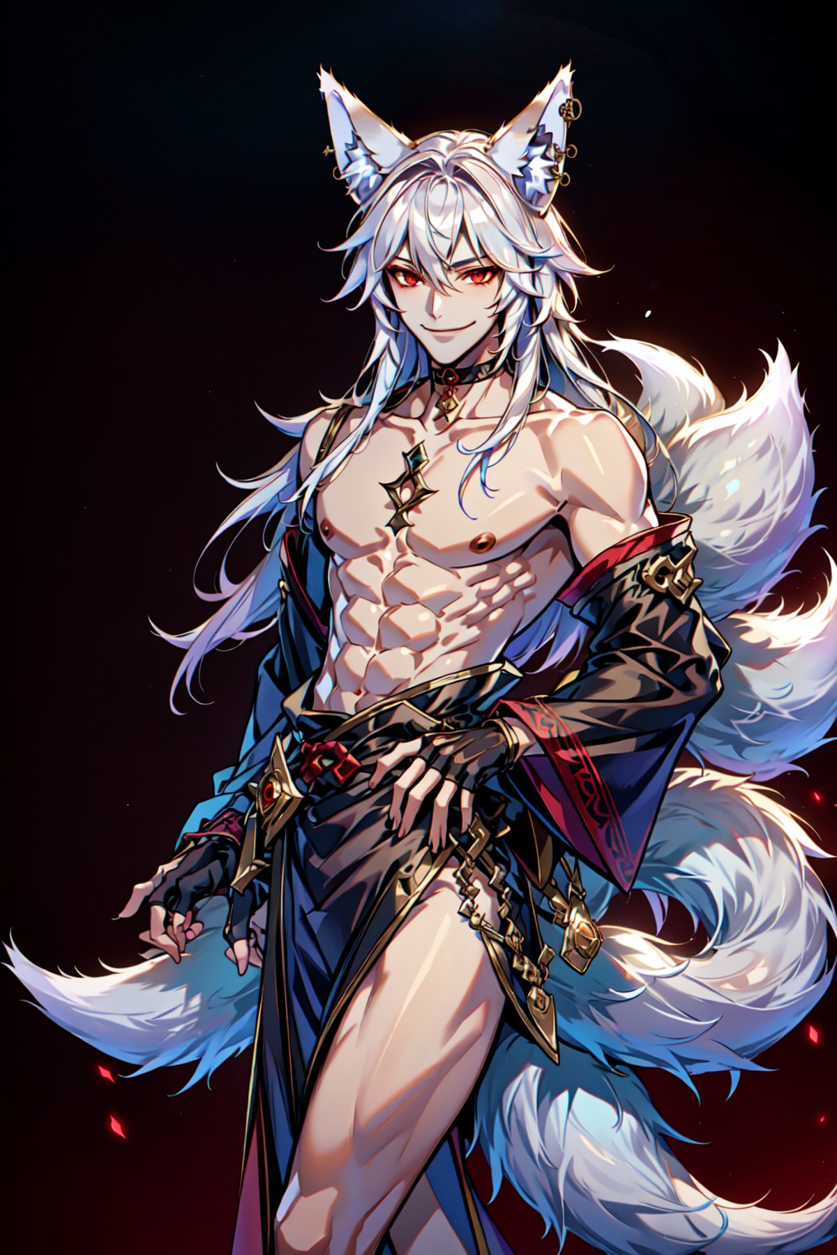 1boy,  genderswap,  animal ears by Collapsed_Dreams on Tensor.Art