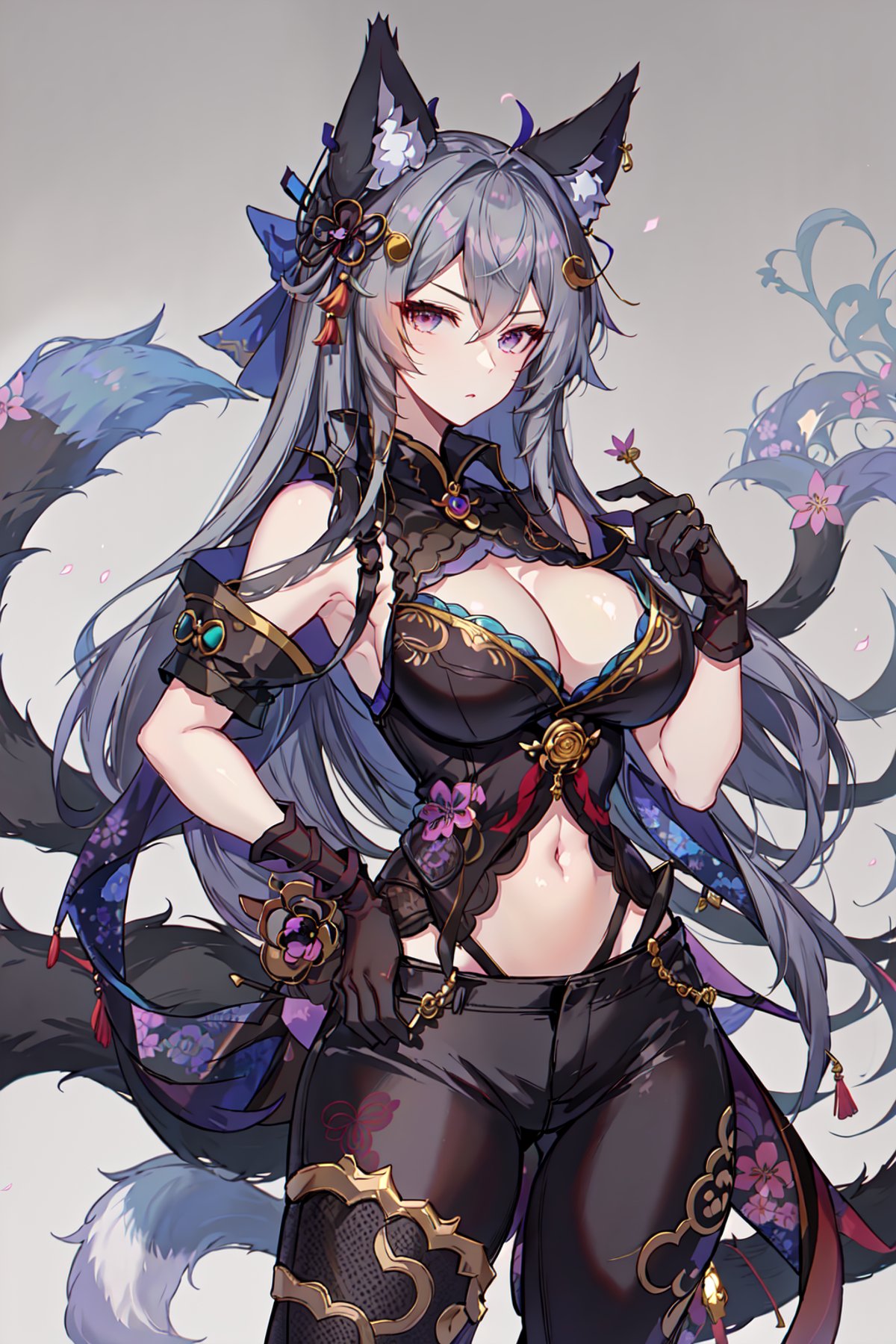 1girl,  animal ear fluff,  animal ears by Collapsed_Dreams on Tensor.Art