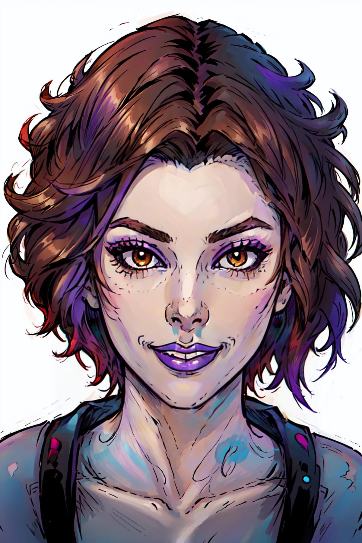 Duskfallcrew Art Style,  1girl,  solo by Collapsed_Dreams on Tensor.Art