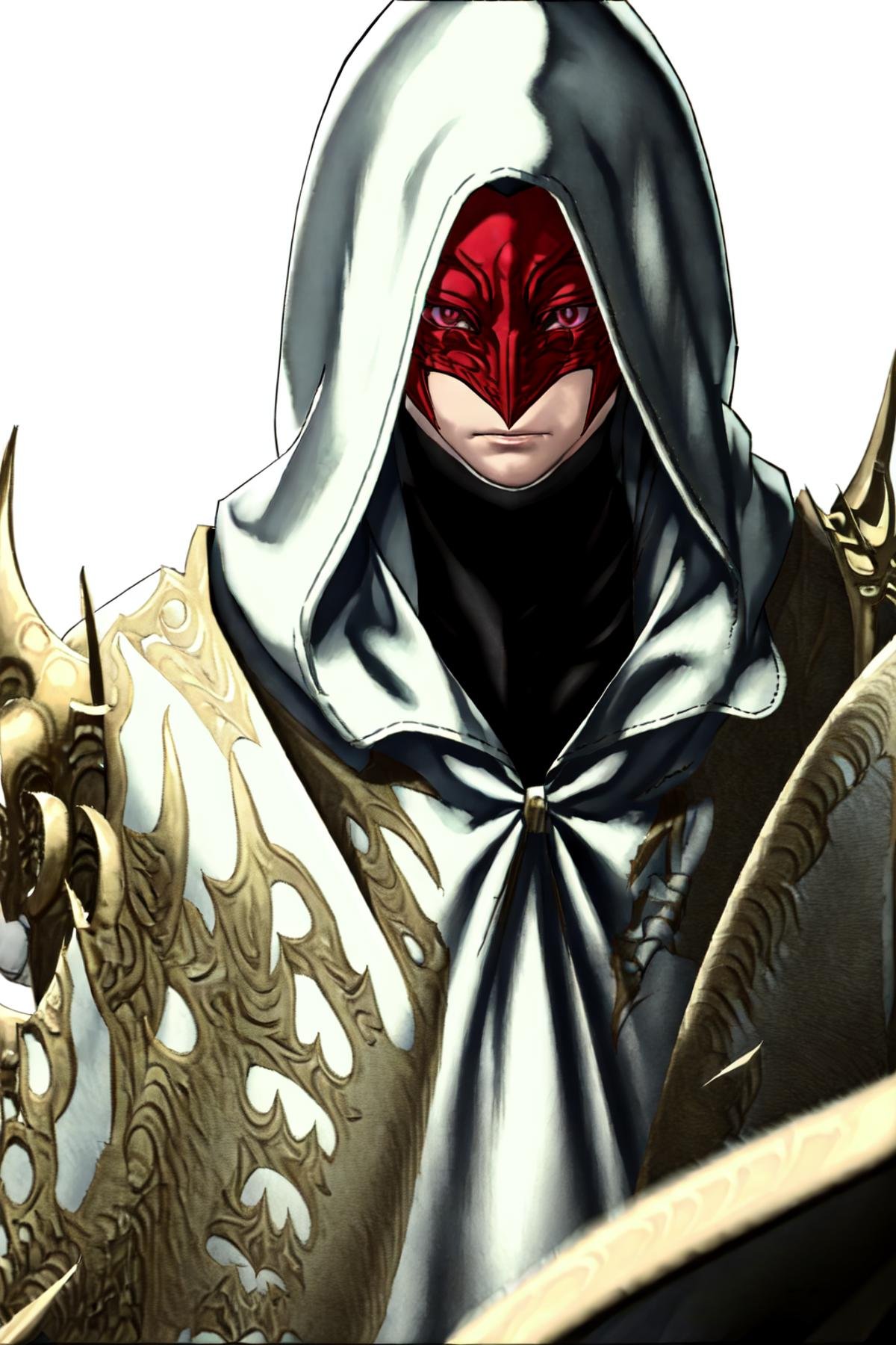 Elidibus,  mask,  hood by Collapsed_Dreams on Tensor.Art