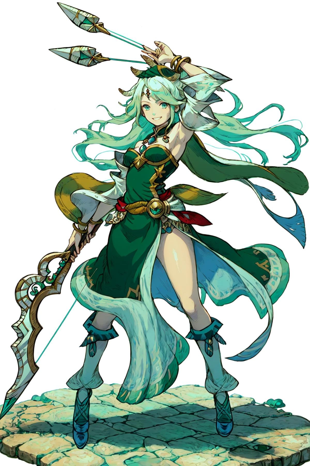 Bravely Default Style,  1girl,  solo by Collapsed_Dreams on Tensor.Art