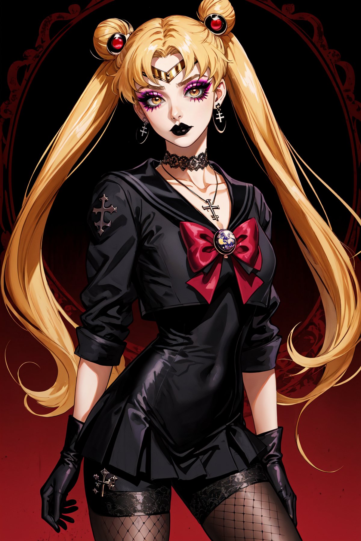 SailorMoonGoth by Collapsed_Dreams on Tensor.Art