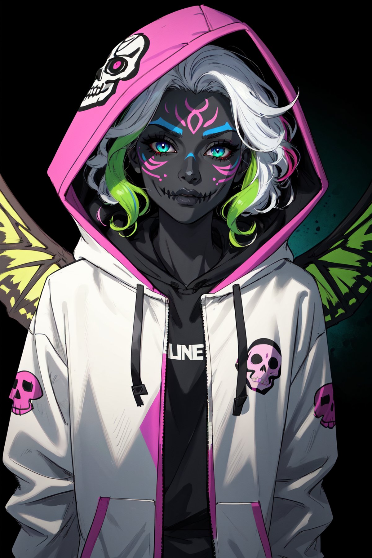 SceneKidNoGend3r Earth-QualityPos Demon_Calavera by Collapsed_Dreams on Tensor.Art