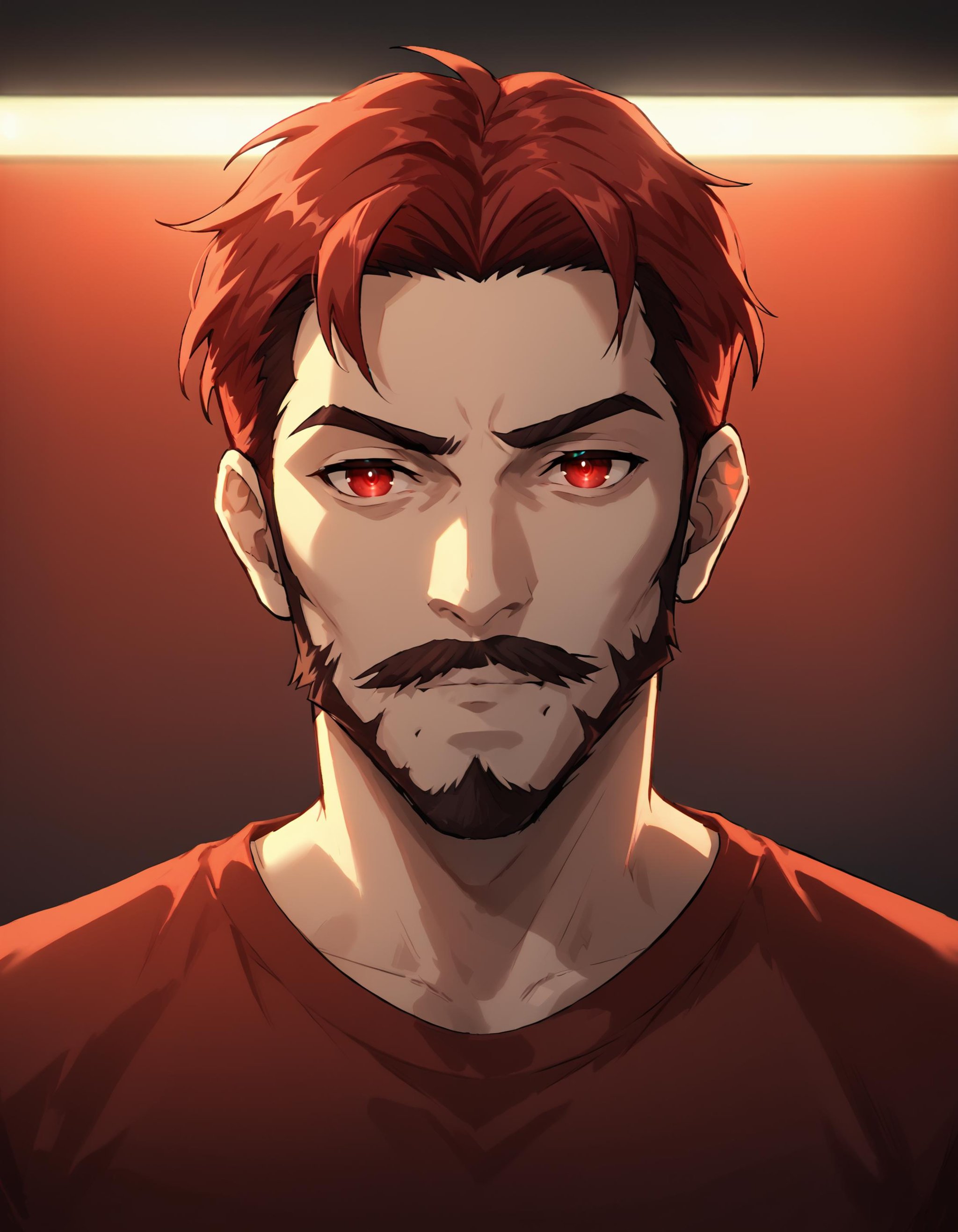 reshadexl,  red theme,  solo by Collapsed_Dreams on Tensor.Art