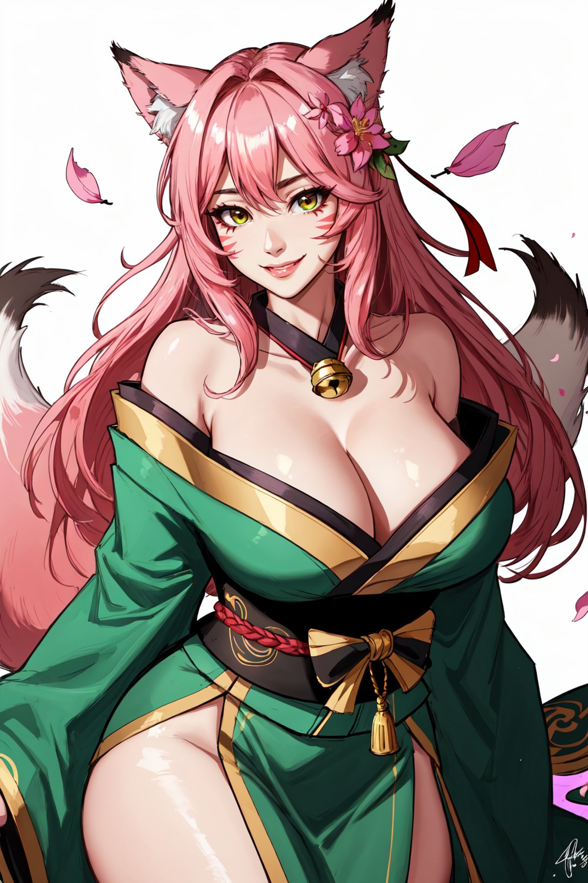 ahri,  1girl,  absurdres by Collapsed_Dreams on Tensor.Art