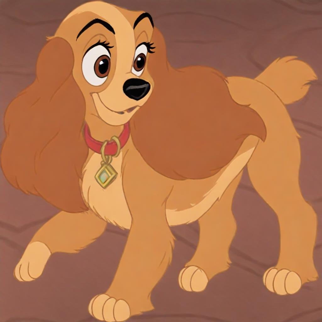 collette,  disney,  dog by AllegroGiocoso on Tensor.Art