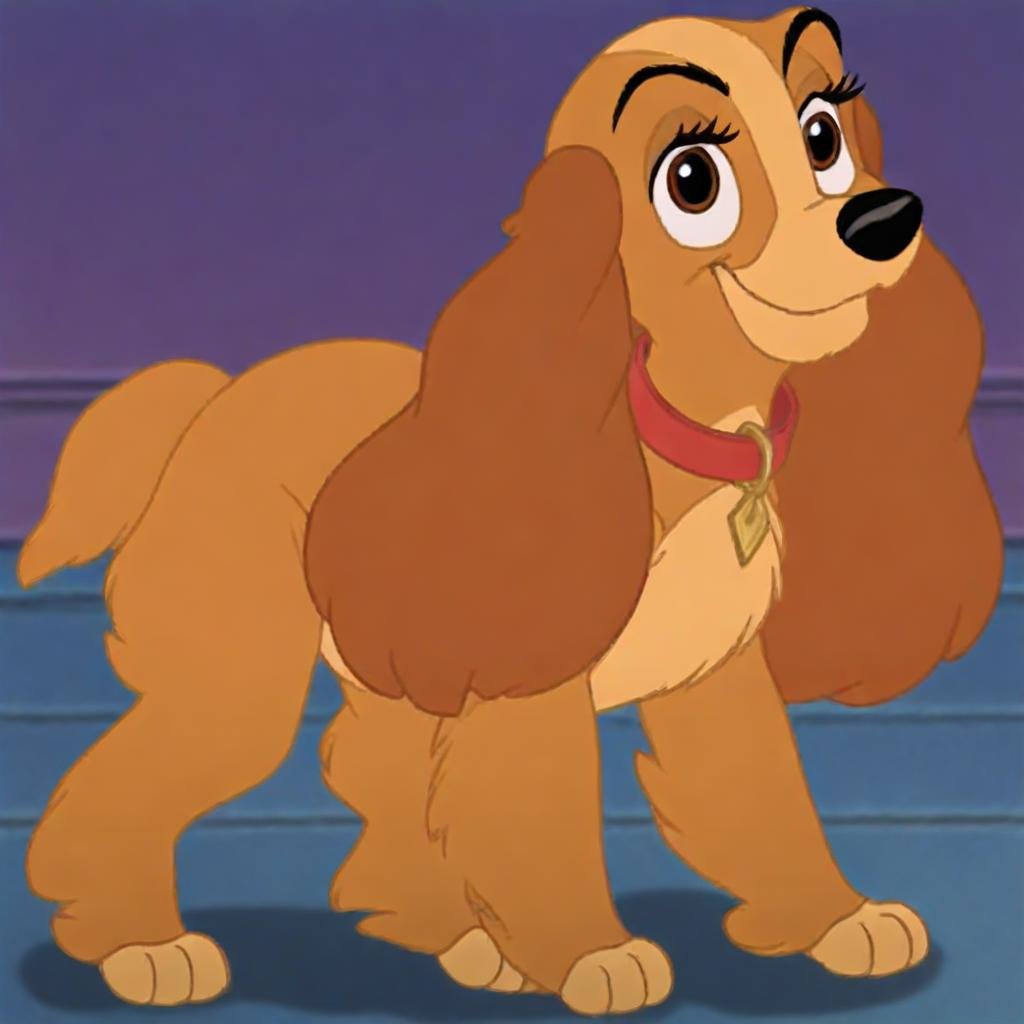 collette,  disney,  dog by AllegroGiocoso on Tensor.Art
