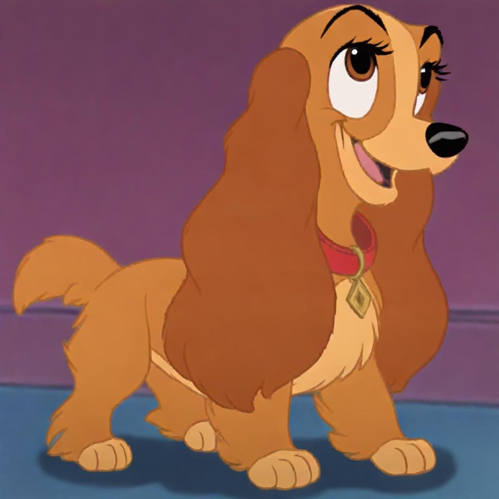 collette,  disney,  dog by AllegroGiocoso on Tensor.Art
