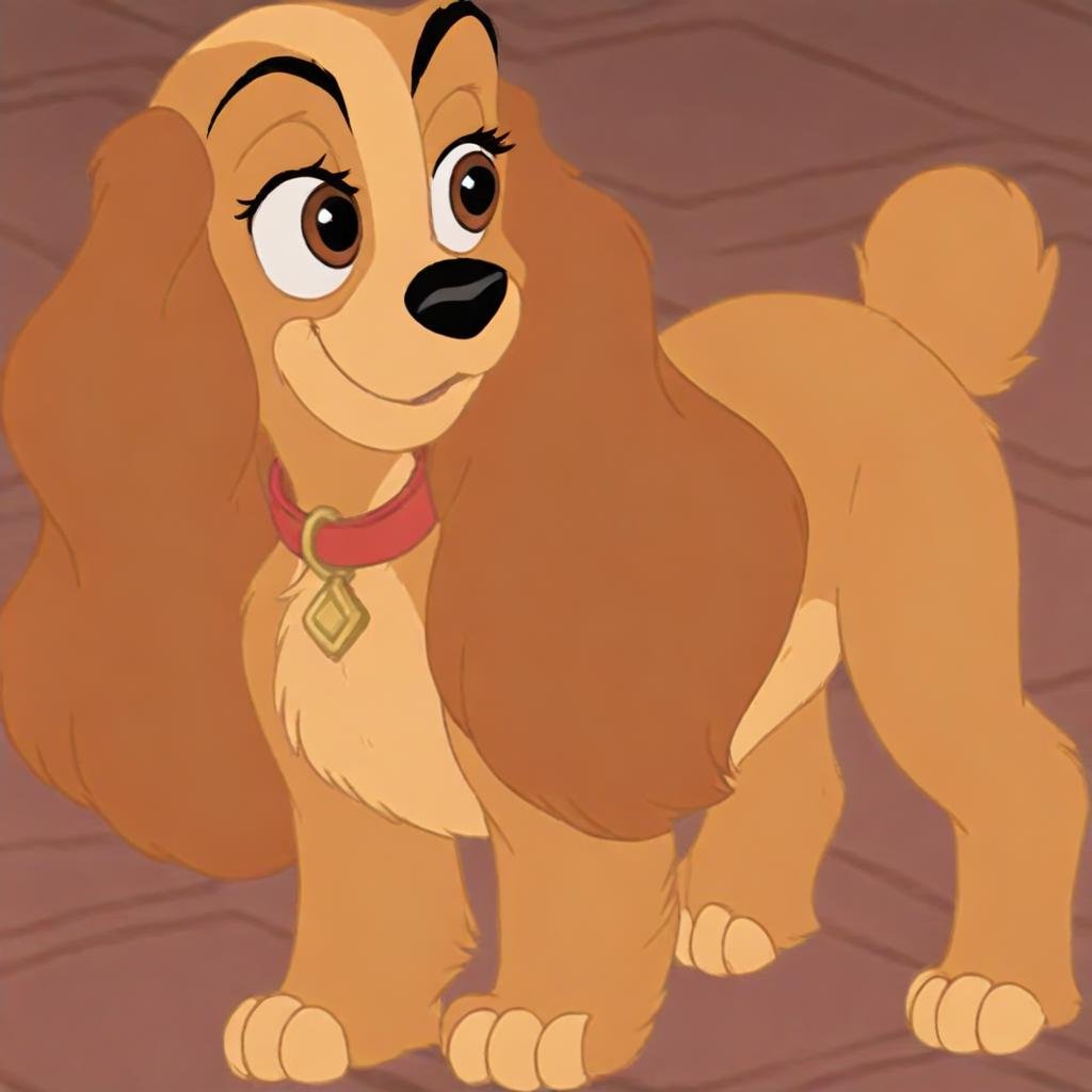 collette,  disney,  dog by AllegroGiocoso on Tensor.Art