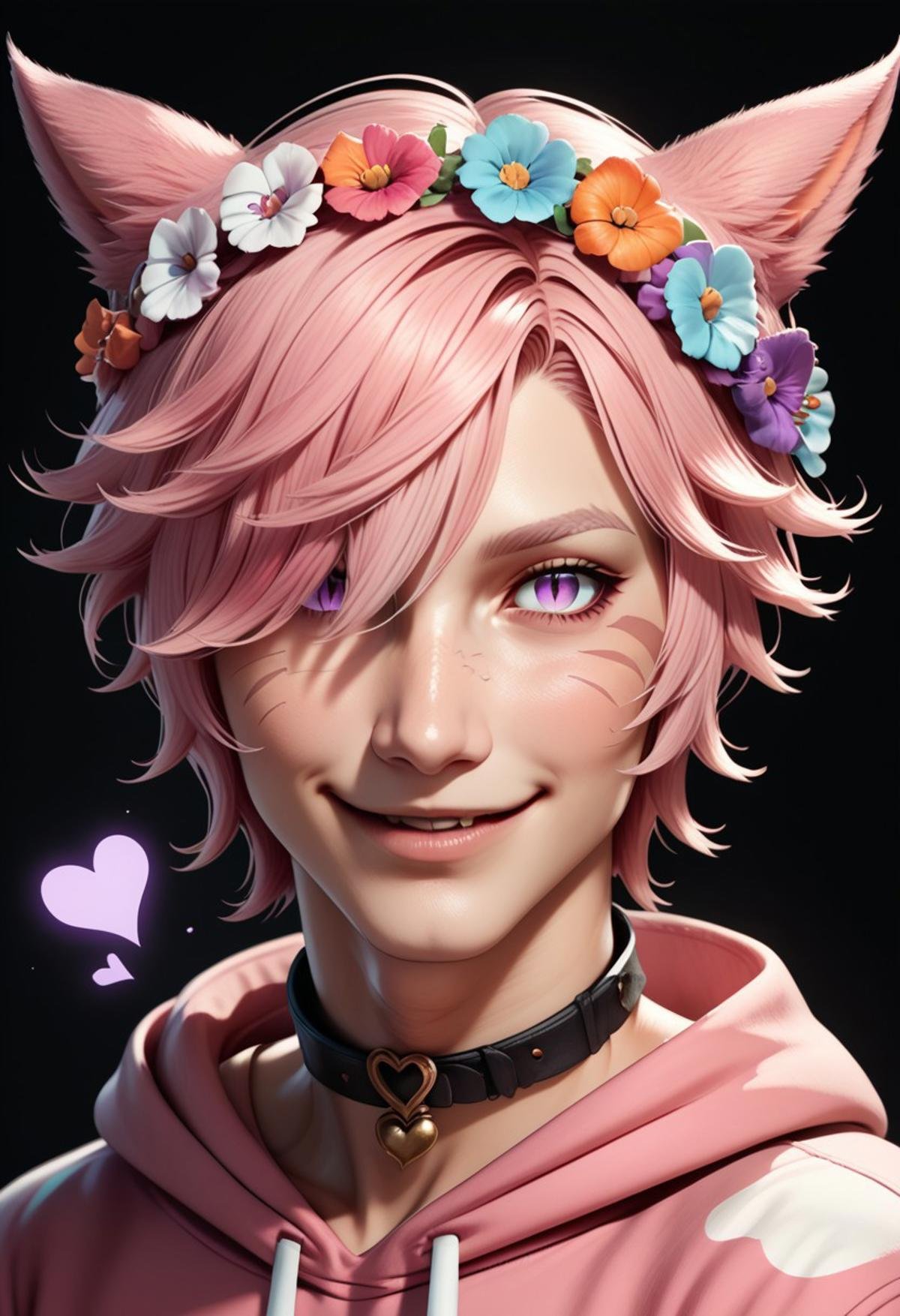 DskMiqo,  1boy,  animal ears by Collapsed_Dreams on Tensor.Art