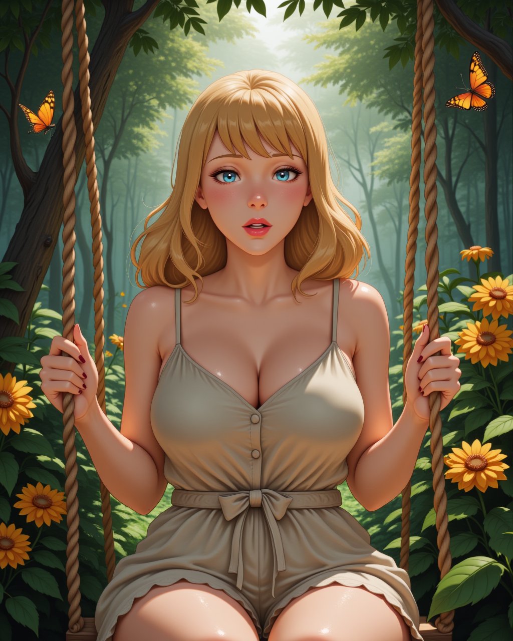 wide shot,  looking at viewer,  outdoors daylight by AdanAC on Tensor.Art
