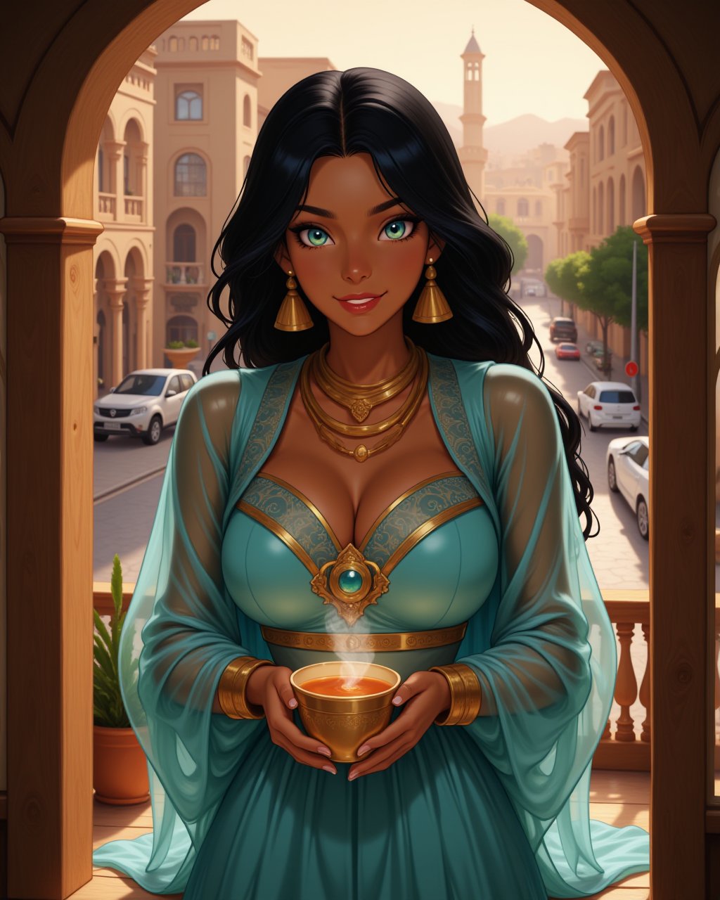 wide shot,  looking at viewer,  outdoors daylight by AdanAC on Tensor.Art