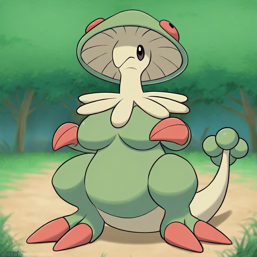 POKEMON,  ANTHRO,  BRELOOM by GMind on Tensor.Art