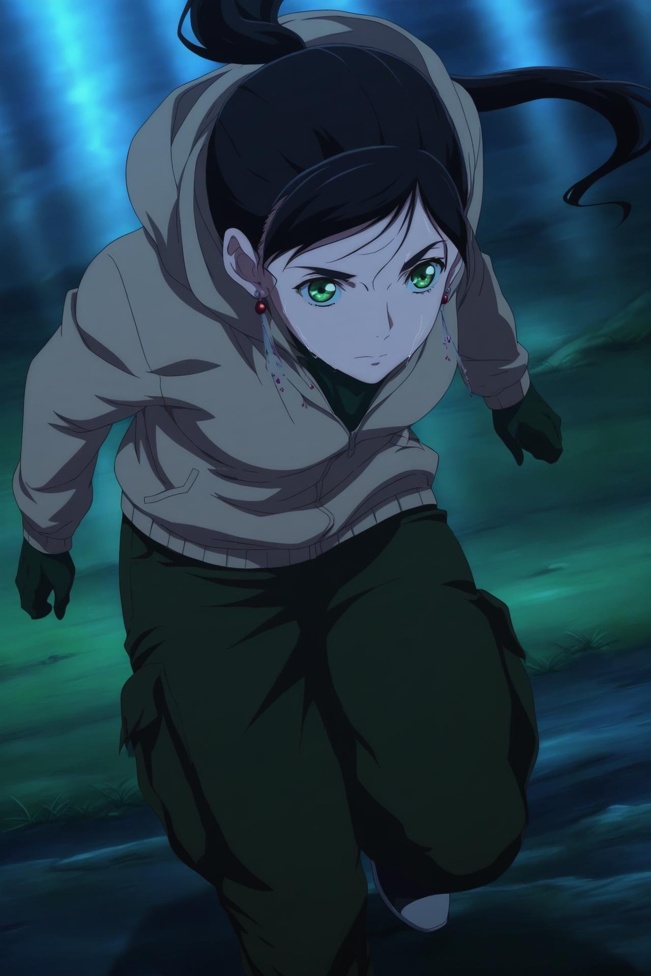 anime screencap,  anime coloring,  detailed face by Black Love on Tensor.Art
