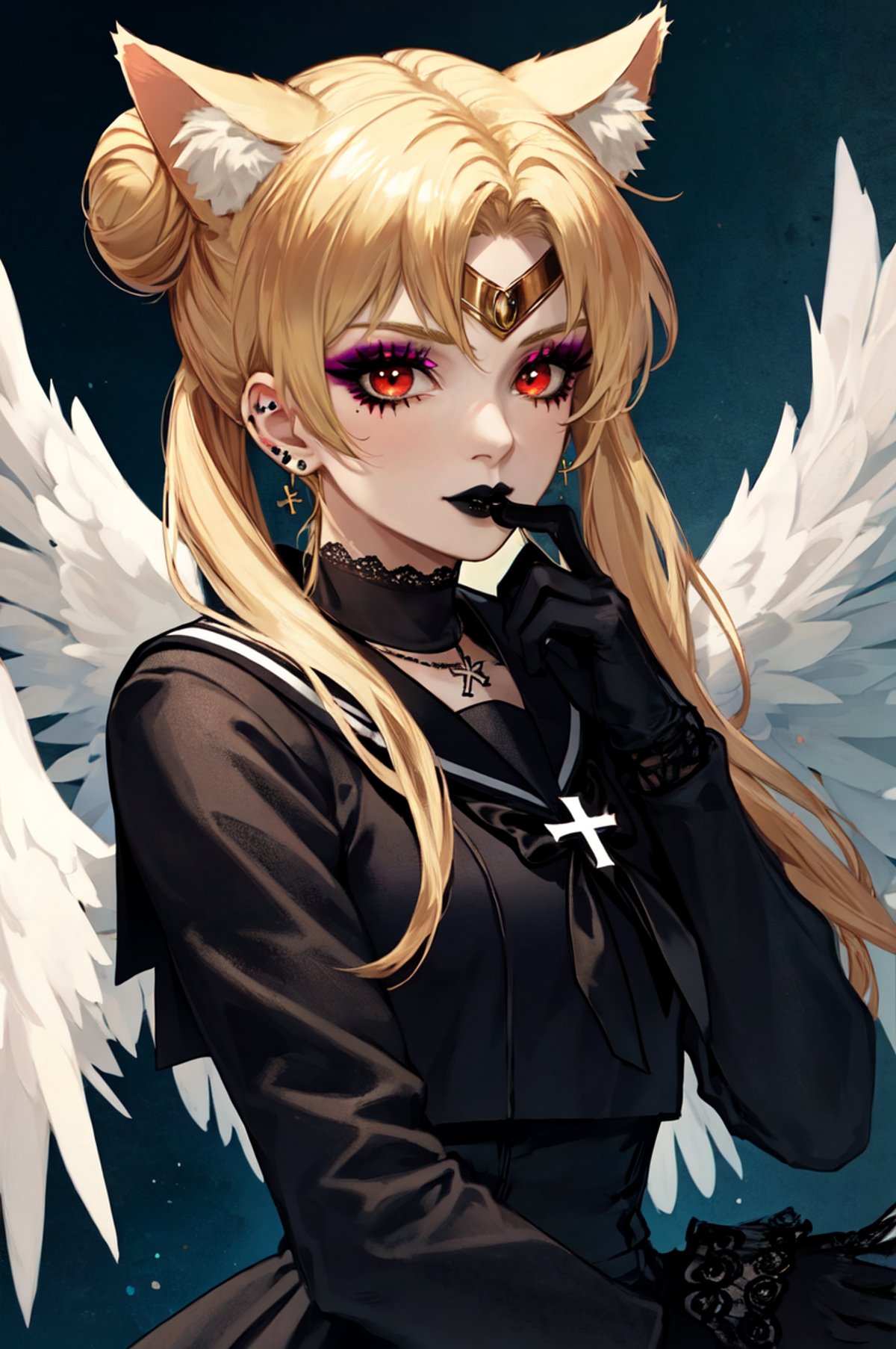 1girl,  solo,  brown eyes by Collapsed_Dreams on Tensor.Art