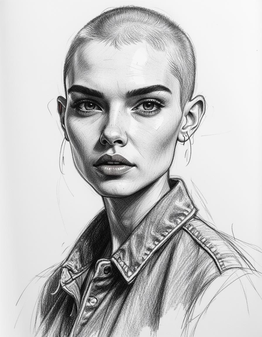 loose graphite sketch,  expressionist,  concept art by KevenG on Tensor.Art