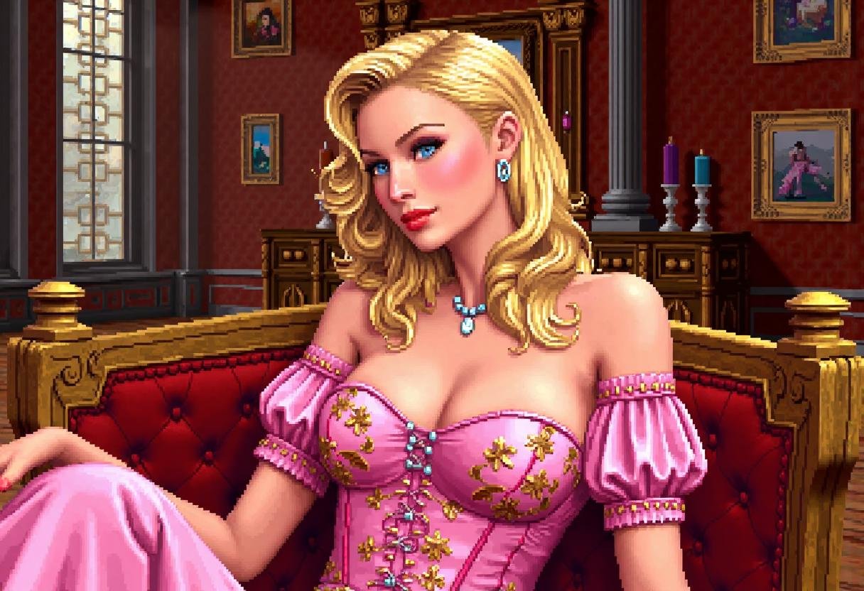 Retro 16-bit screenshot from a 16BITGAME pixelated game,  ,  Explosive turn-based RPG scene in 16-bit video game style by...
