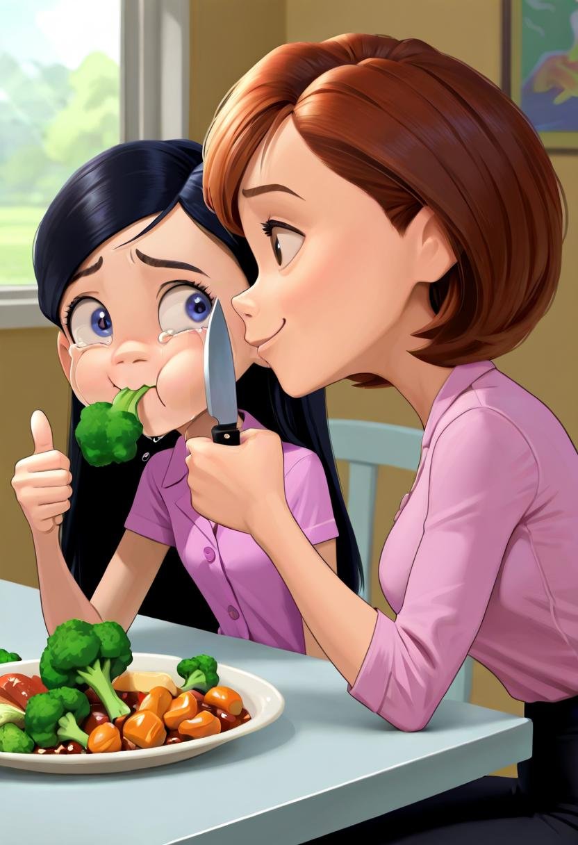 2girls,  helen,  violet parr by Nedok on Tensor.Art