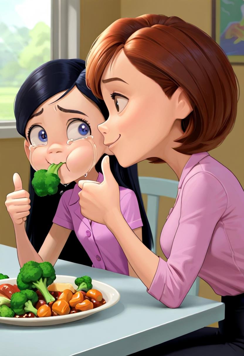 2girls,  helen,  violet parr by Nedok on Tensor.Art
