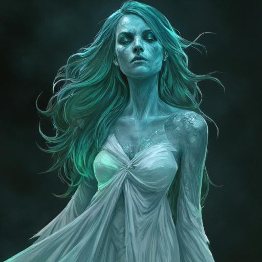 illustration in DD4Ced-STV1.0 artstyle that features a dark,  moody,  and ethereal style by Shrekman17 on Tensor.Art