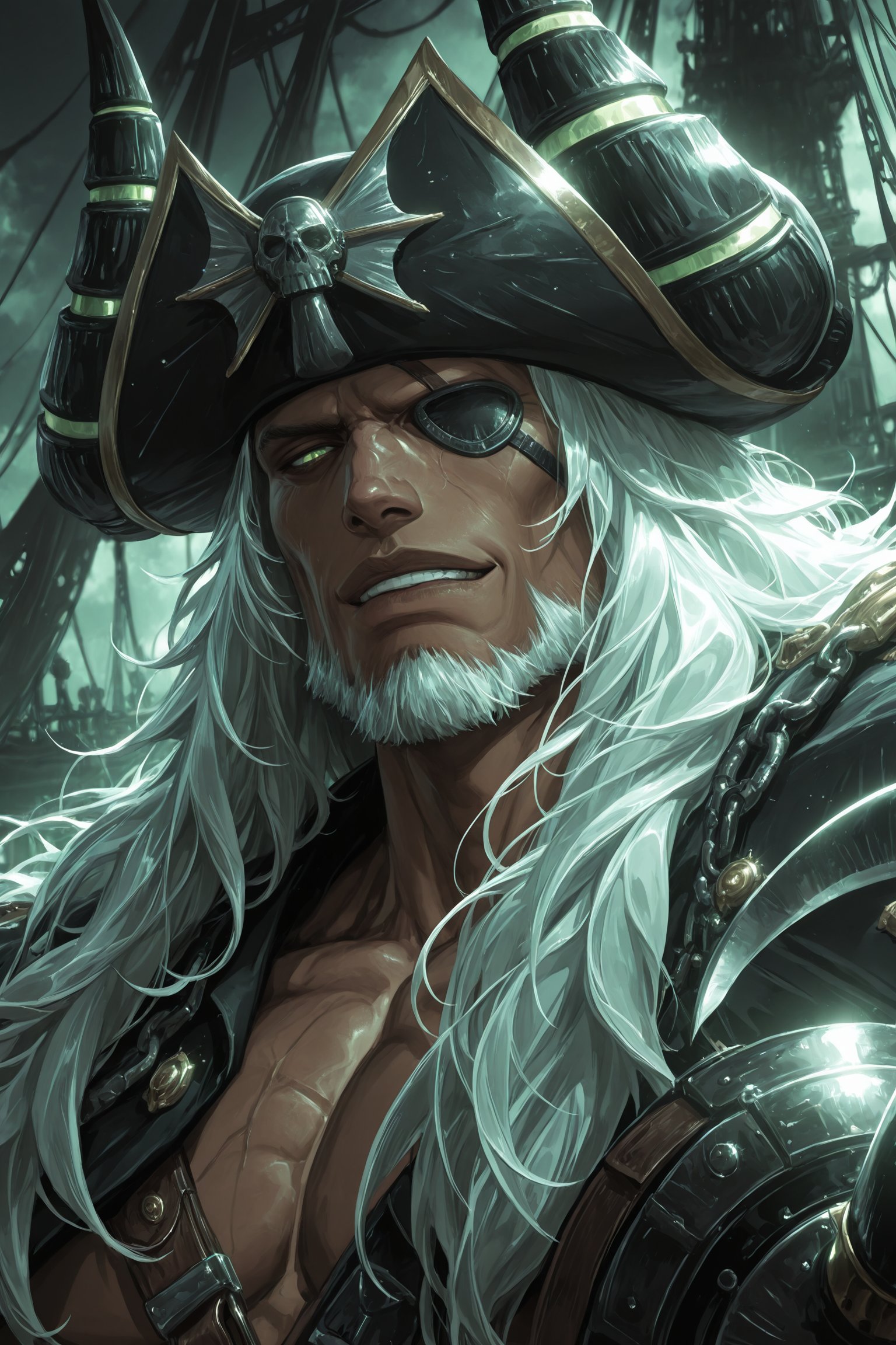 1boy,  hook hand,  hodgkinafk by Crow on Tensor.Art