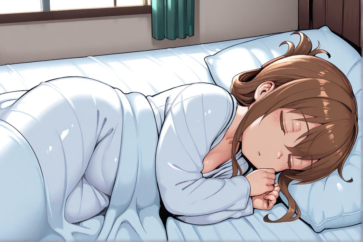 ichinom,  thin,  sleeping bed by BigGuss  on Tensor.Art