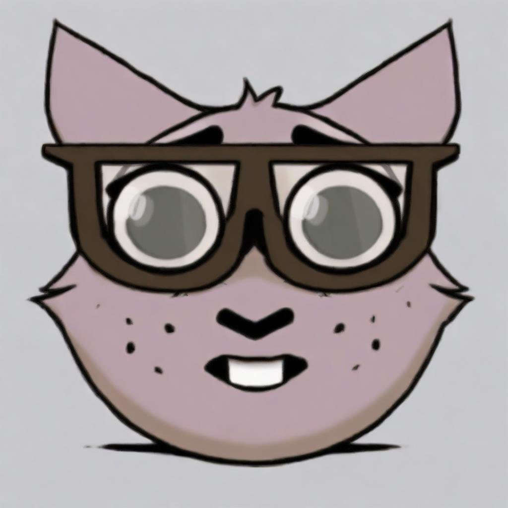 mikus-nerd,  only head,  round face by Vadigr123 on Tensor.Art