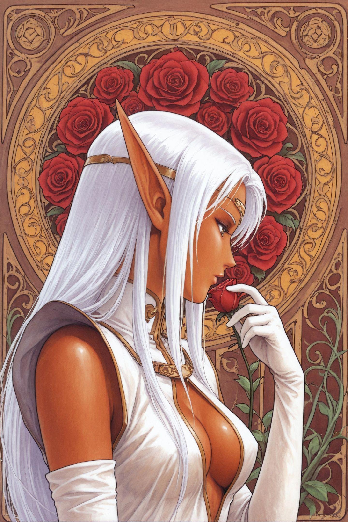 1girl,  Pirotess,  elf by flyx3 on Tensor.Art