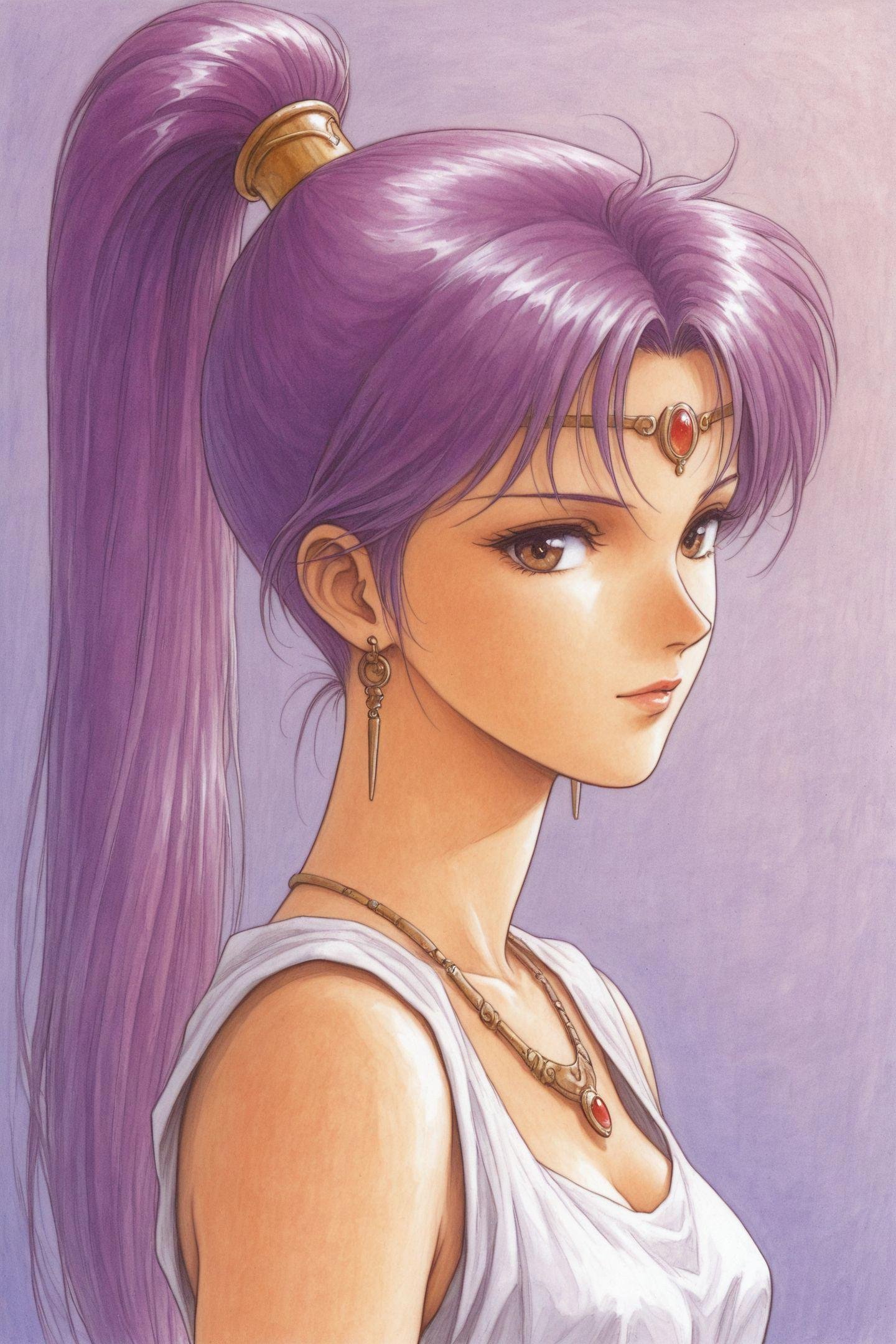 1girl,  solo,  jewelry by flyx3 on Tensor.Art