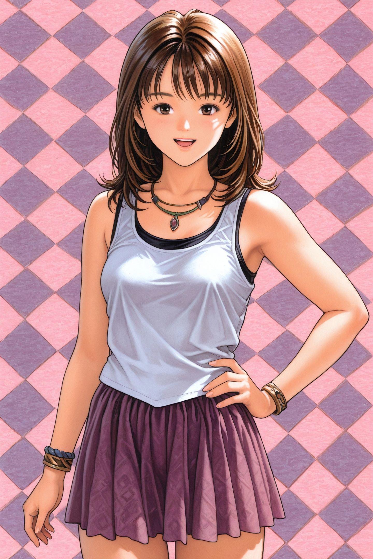 Comic Style,  Yoshizuki iori,  1girl by flyx3 on Tensor.Art