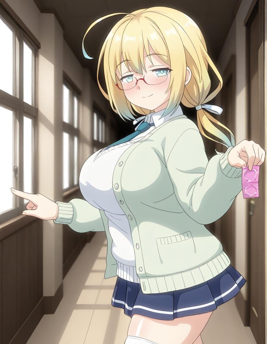 1girl,  standing,  school uniform by BigGuss  on Tensor.Art
