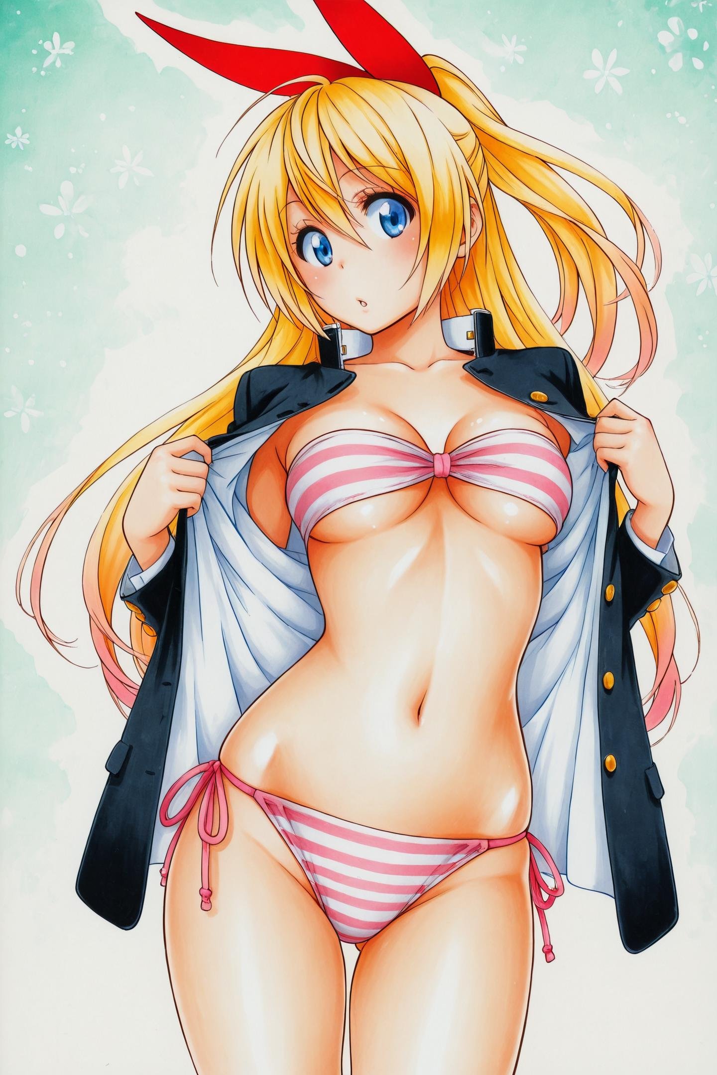 Comic Style,  Kirisaki Chitoge,  1girl by flyx3 on Tensor.Art