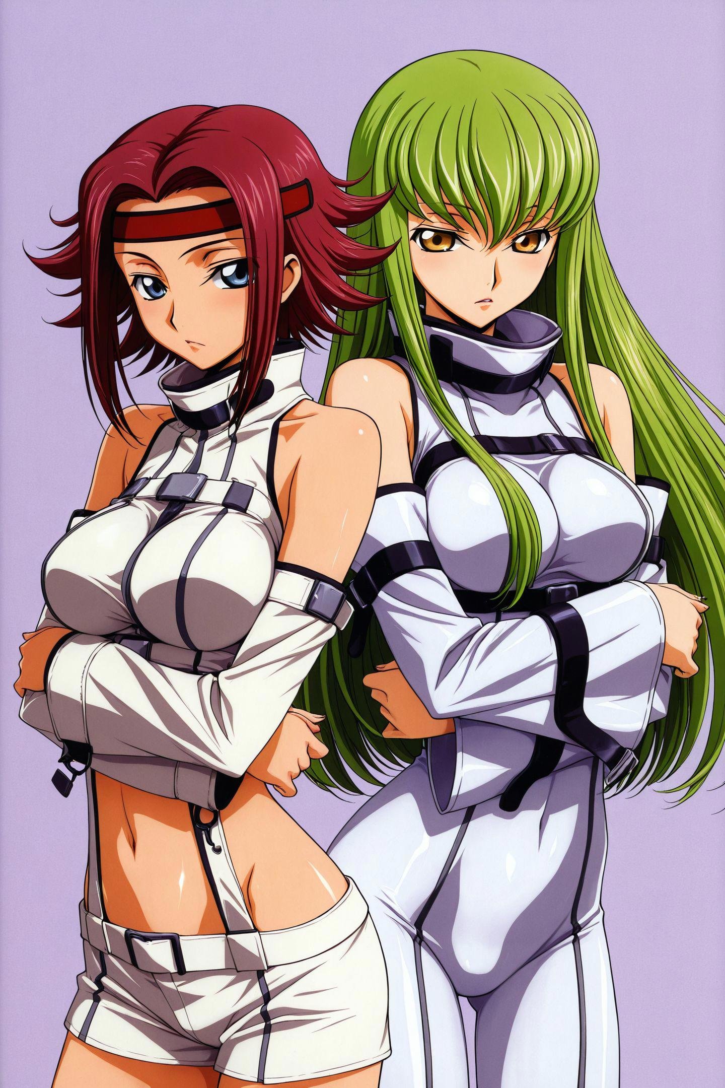 kallen stadtfeld,  straitjacket,  2girls by flyx3 on Tensor.Art