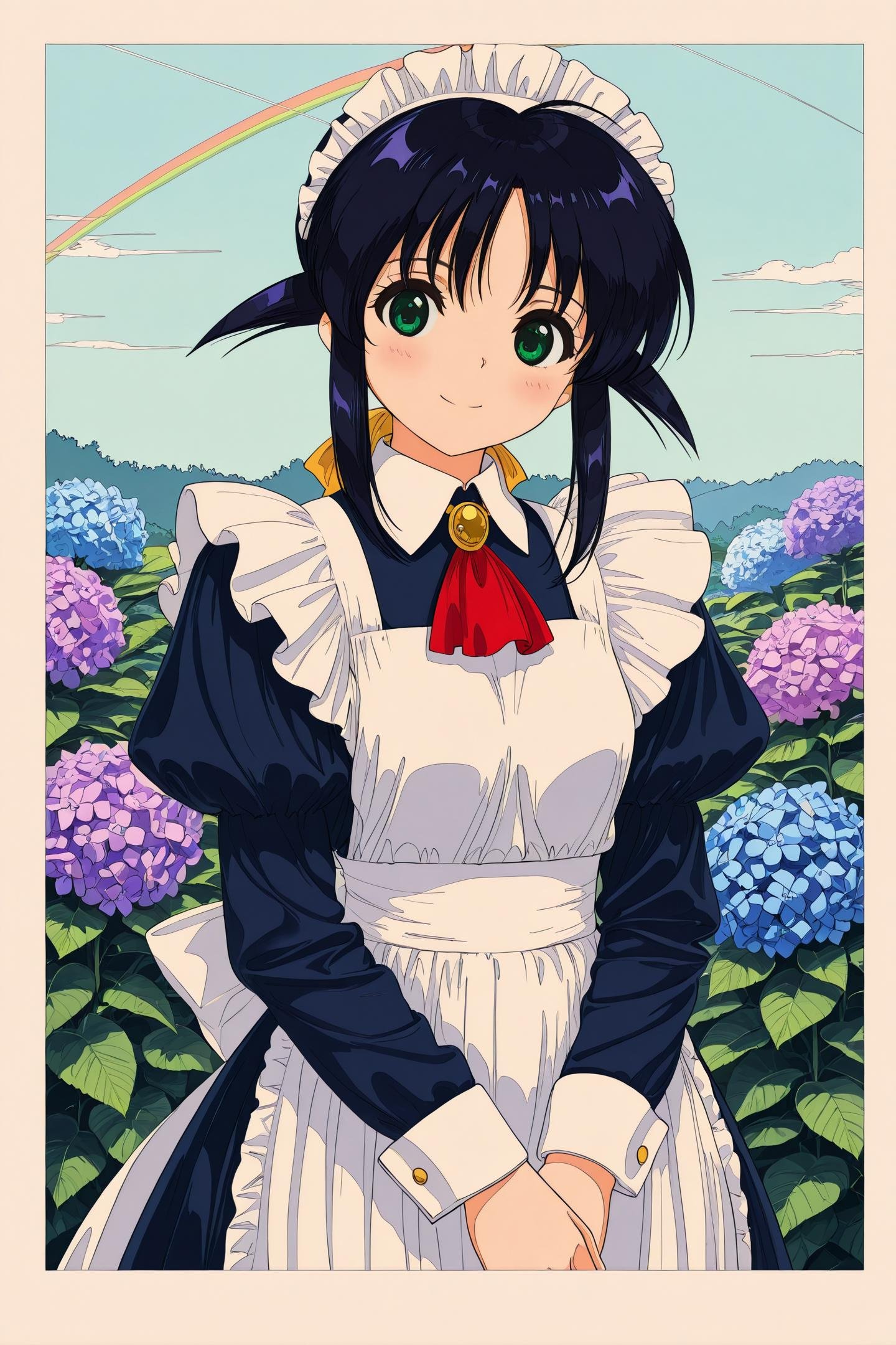 1girl,  Ando Mahoro,  rainbow by flyx3 on Tensor.Art