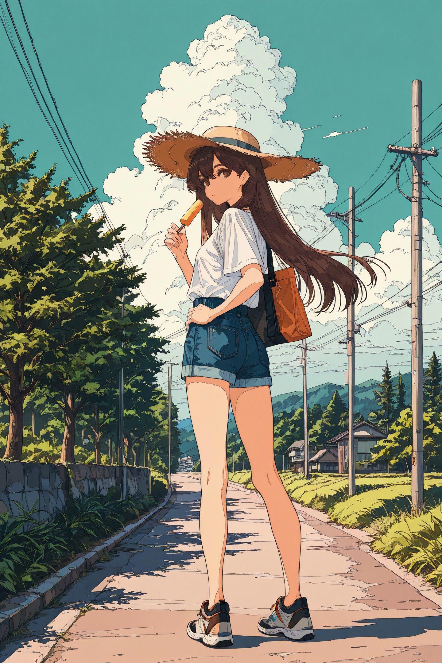 1girl,  outdoors,  solo by flyx3 on Tensor.Art