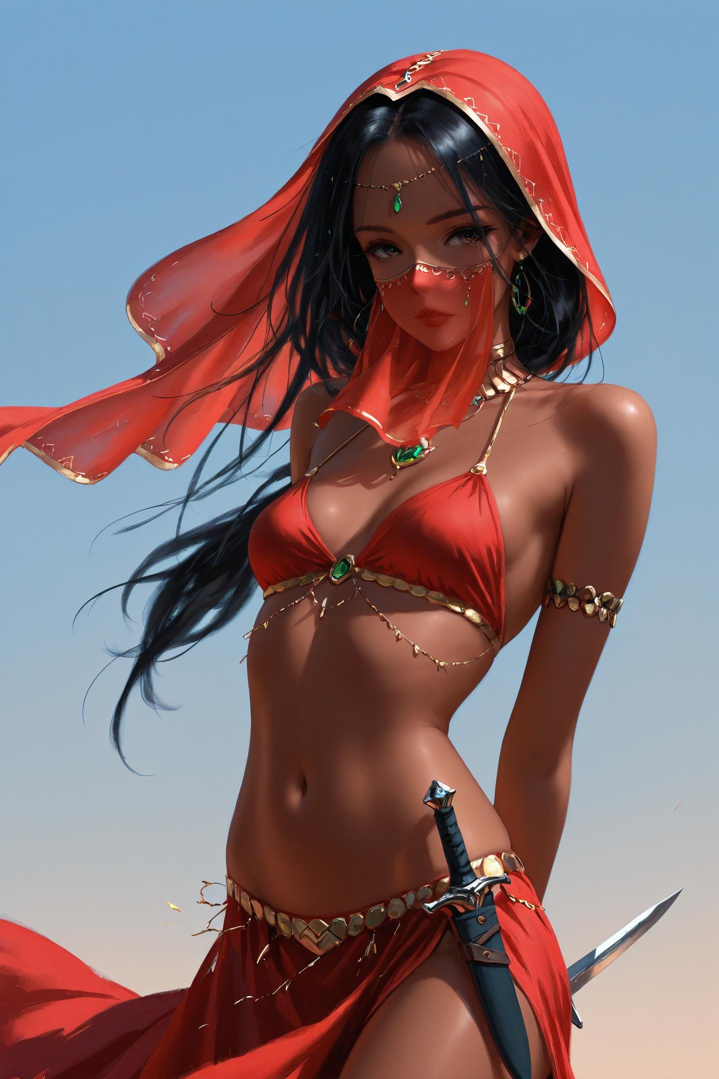1girl,  veil,  solo by flyx3 on Tensor.Art